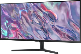 Монитор Samsung 34" ViewFinity S5 LS34C500GAUXEN черный VA LED 21:9 полуматовая 3000:1 300cd 178гр/178гр 3440x1440 100Hz FreeSync DP Ultra WQHD 4.9кг - купить недорого с доставкой в интернет-магазине