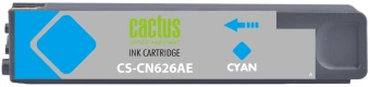Картридж струйный Cactus CS-CN626AE №971XL голуб.пигм. (110мл) для HP DJ Pro X476dw/X576dw/X451dw с чипом - купить недорого с доставкой в интернет-магазине