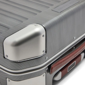Чемодан Piquadro PQ-LM PQLM (BV7282PQLM/NCU) 40x55x20см 31л. 3.84кг. поликарбонат/натур.кожа темно-серый - купить недорого с доставкой в интернет-магазине