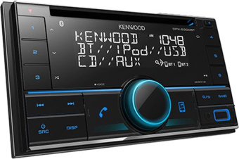 Автомагнитола Kenwood DPX-5300BT 2DIN 4x50Вт v4.2 AUX DSP 3 RDS - купить недорого с доставкой в интернет-магазине