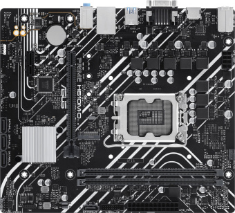 Материнская плата Asus PRIME H610M-D Soc-1700 Intel H610 2xDDR5 mATX AC`97 8ch(7.1) GbLAN+VGA+HDMI - купить недорого с доставкой в интернет-магазине