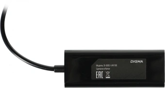 Сетевой адаптер Fast Ethernet Digma D-USB2-LAN100 USB 2.0 - купить недорого с доставкой в интернет-магазине