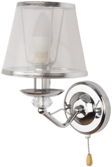 Светильник Hiper Amelia H027-1 наст.-потол. хром/белый - купить недорого с доставкой в интернет-магазине