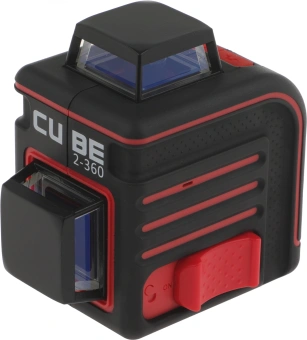 Уровень лазер. Ada Cube 2-360 Professional Edition 2кл.лаз. 635нм цв.луч. красный 2луч. (А00449) - купить недорого с доставкой в интернет-магазине