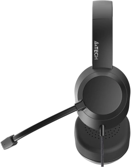 Наушники с микрофоном A4Tech Fstyler FH150U черный 2м накладные USB оголовье (FH150U BLACK) - купить недорого с доставкой в интернет-магазине