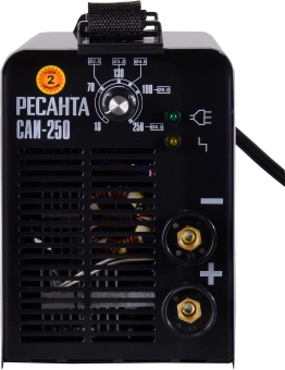 Сварочный аппарат Ресанта САИ-250 инвертор ММА DC 9.5кВт - купить недорого с доставкой в интернет-магазине