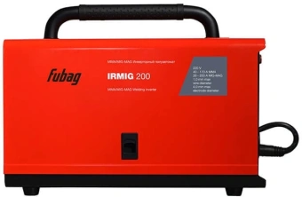 Сварочный полуавтомат Fubag IRMIG 200 инвертор MIG-MAG/ММА 10.3кВт - купить недорого с доставкой в интернет-магазине