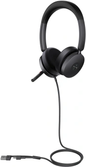 Гарнитура проводная Yealink UH48 Dual UC USB-C/A черный - купить недорого с доставкой в интернет-магазине