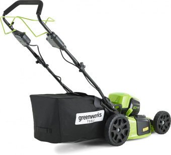 Газонокосилка роторная Greenworks GD60LM46SPK4 (2502907UB) - купить недорого с доставкой в интернет-магазине