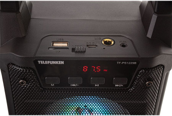 Колонка порт. Telefunken TF-PS1229B черный 8W 1.0 BT/3.5Jack/USB 10м 1200mAh (TF-PS1229B(ЧЕРНЫЙ)) - купить недорого с доставкой в интернет-магазине