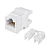 Модуль NTSS NTSS-KJ-UTP-RJ45-5E-180-WT информ. KeystoneRJ45 кат.5E UTP бел.