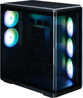 Корпус Zalman P60 черный без БП ATX 6x120mm 2x140mm 2xUSB3.0 audio bott PSU - купить недорого с доставкой в интернет-магазине