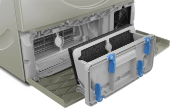 Сушильная машина Bosch Serie 6 WQK2521XME пан.англ. макс.загр.:10кг серебристый - купить недорого с доставкой в интернет-магазине