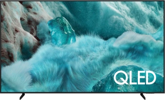 Телевизор QLED Samsung 75" QE75Q7FAAUXRU Q черный 4K Ultra HD 60Hz DVB-T2 DVB-C DVB-S2 USB WiFi Smart TV - купить недорого с доставкой в интернет-магазине