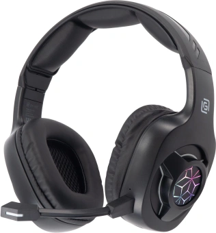 Наушники с микрофоном Оклик HS-L575G черный мониторные BT оголовье (1895253) - купить недорого с доставкой в интернет-магазине