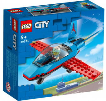 Конструктор Lego City Трюковый самолет (элем.:59) пластик (5+) (60323) - купить недорого с доставкой в интернет-магазине