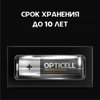 Батарея Opticell Professional LR6 AA (12шт) блистер - купить недорого с доставкой в интернет-магазине