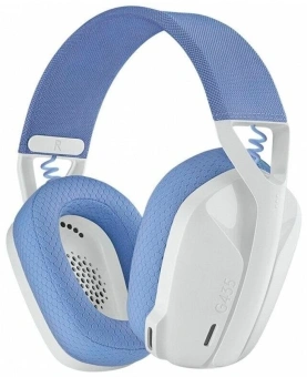 Наушники с микрофоном Logitech G435 белый/синий (981-001075) - купить недорого с доставкой в интернет-магазине