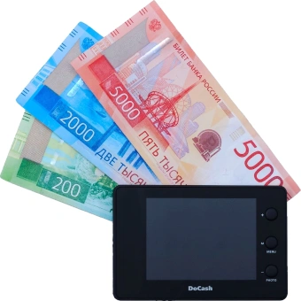 Детектор банкнот DoCash Micro IR/UV просмотровый АКБ (8401) - купить недорого с доставкой в интернет-магазине
