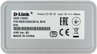 Коммутатор D-Link DES-1005C DES-1005C/F6/E 5x100Мбит/с неуправляемый - купить недорого с доставкой в интернет-магазине