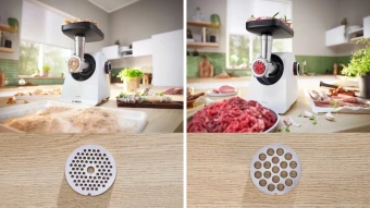 Мясорубка Bosch MFWS420W 1900Вт белый - купить недорого с доставкой в интернет-магазине