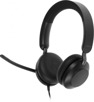Наушники с микрофоном Jabra Evolve2 40 черный накладные USB оголовье (24189-999-999) - цена, купить или заказать с доставкой в интернет-магазине Наушники с микрофоном Jabra Evolve2 40 черный накладные USB оголовье (24189-999-999) - купить недорого с доставкой в интернет-магазине