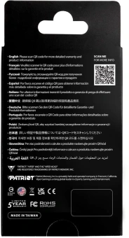 Накопитель SSD Patriot PCIe 5.0 x4 2TB PV593P2TBM28H Viper VP593 M.2 2280 - купить недорого с доставкой в интернет-магазине