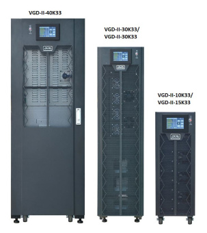 Источник бесперебойного питания Powercom VGD-II-10K33 10000Вт 10000ВА черный без батареи - купить недорого с доставкой в интернет-магазине