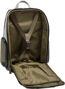 Рюкзак мужской Piquadro Urban CA7164UB00/VEGR хаки/серый натур.кожа - купить недорого с доставкой в интернет-магазине