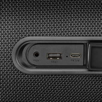 Колонка порт. Hyundai Select H-PS1029 черный 220W 2.1 BT 10м 4800mAh - купить недорого с доставкой в интернет-магазине