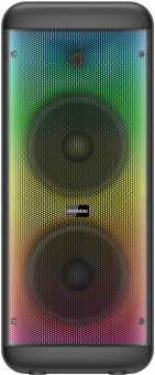 Минисистема Hyundai H-MC1235 черный 40Вт FM USB BT micro SD - купить недорого с доставкой в интернет-магазине