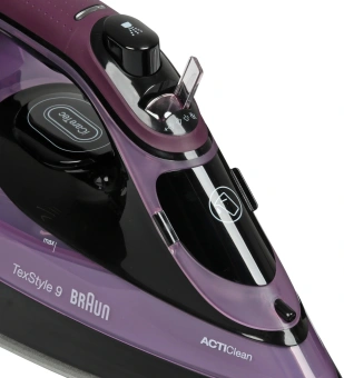 Утюг Braun TexStyle 9 SI9661VI 3100Вт фиолетовый/черный - купить недорого с доставкой в интернет-магазине
