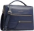 Деловая сумка женская Piquadro Patricia CA4098W140/BLU с отделением для ноутбука 14" синяя натур.кожа - купить недорого с доставкой в интернет-магазине