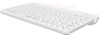 Клавиатура A4Tech FBK30 белый USB беспроводная BT/Radio slim Multimedia (FBK30 WHITE) - купить недорого с доставкой в интернет-магазине