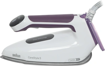 Парогенератор Braun CareStyle 5 IS5247VI 2400Вт сиреневый/белый - купить недорого с доставкой в интернет-магазине