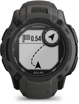 Смарт-часы Garmin Instinct 2X Solar 50мм 1" MIP корп.черный рем.черный (010-02805-00) - купить недорого с доставкой в интернет-магазине