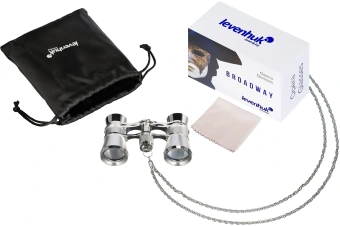 Бинокль Levenhuk 3-3x 25мм Broadway 325B серебристый (81859) - купить недорого с доставкой в интернет-магазине