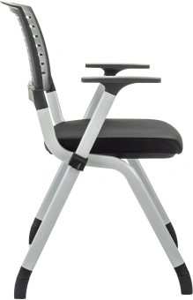 Стул Бюрократ X-Click черный на ножках металл серый - купить недорого с доставкой в интернет-магазине