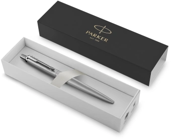 Ручка шариков. Parker Jotter Monochrome XL SE20 (CW2122756) Stainless Steel M син. черн. подар.кор. - купить недорого с доставкой в интернет-магазине