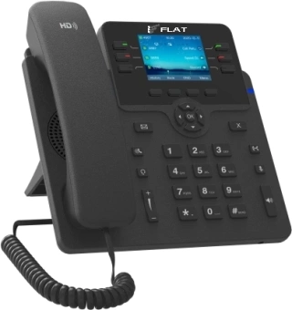 Телефон IP Флат Flat-Phone-B6    черный - купить недорого с доставкой в интернет-магазине