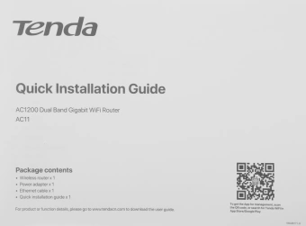 Роутер беспроводной Tenda AC11 AC1200 10/100/1000BASE-TX черный - купить недорого с доставкой в интернет-магазине