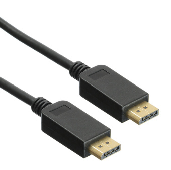 Кабель аудио-видео Buro v 1.2 DisplayPort (m)/DisplayPort (m) 5м. позолоч.конт. черный (BHP DPP_1.2-5) - купить недорого с доставкой в интернет-магазине