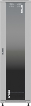 Шкаф серверный NTSS Премиум (NTSS-R22U6080GS) напольный 22U 600x800мм пер.дв.стекл металл 900кг серый 710мм 54.1кг 1102мм IP20 сталь - купить недорого с доставкой в интернет-магазине