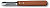 Овощечистка для овощей и фруктов Victorinox Standart Swiss Classic коричневый упак.:без упаковки (5.0209)