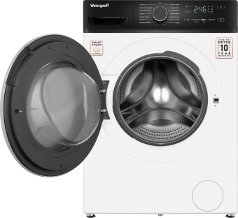 Стиральная машина Weissgauff WM 4627 Touch Inverter Steam класс: A+++ загр.фронтальная макс.:7кг белый инвертор - купить недорого с доставкой в интернет-магазине