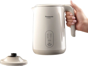 Чайник электрический Panasonic NC-CWK72A 1.5л. 1500Вт бежевый корпус: пластик - купить недорого с доставкой в интернет-магазине