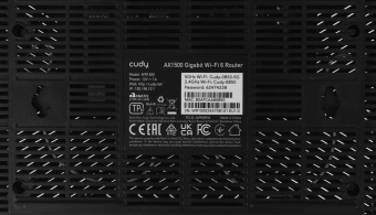 Роутер беспроводной Cudy WR1500 AX1500 10/100/1000 черный - купить недорого с доставкой в интернет-магазине