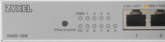 Коммутатор Zyxel XMG-108-ZZ0101F (L2) 8x2.5Гбит/с 1SFP+ неуправляемый - купить недорого с доставкой в интернет-магазине