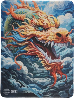 Коврик для мыши Cactus Colorful Dragon 400x300x3мм (CS-MP-PRO08XL) - купить недорого с доставкой в интернет-магазине