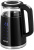 Чайник электрический Kitfort КТ-6611 1.7л. 2200Вт черный/серебристый корпус: стекло/пластик - купить недорого с доставкой в интернет-магазине